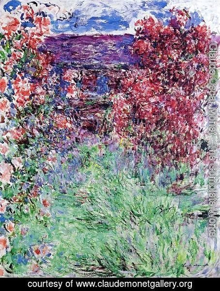 Claude Monet - The House Among The Roses2