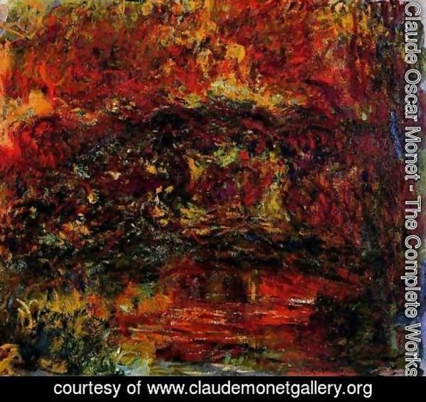 Claude Monet - The Japanese Bridge2