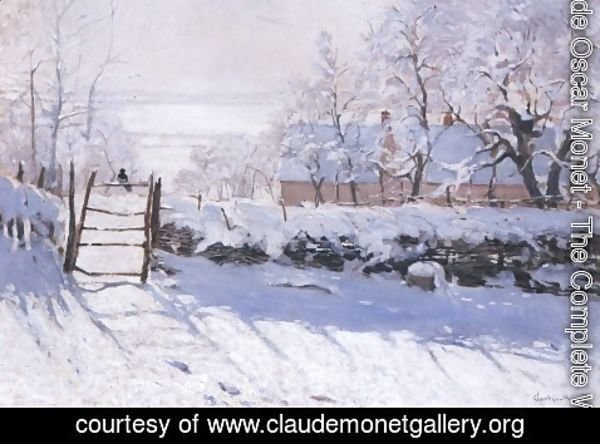 Claude Monet - The Magpie