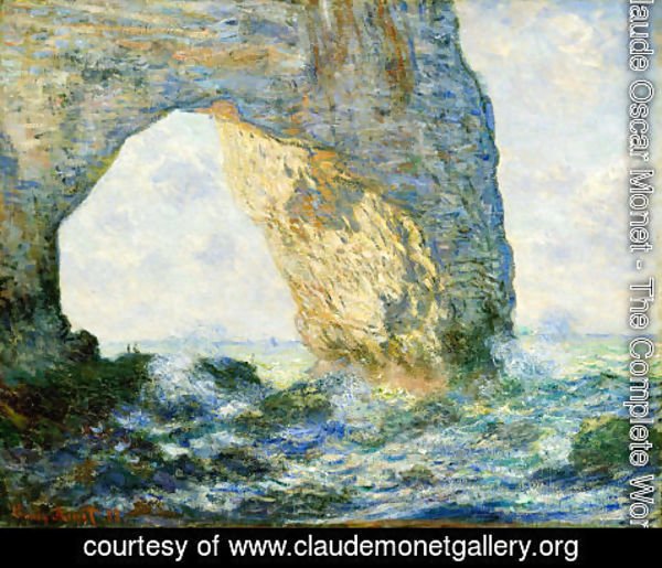 Claude Monet - The Manneport  Etretat