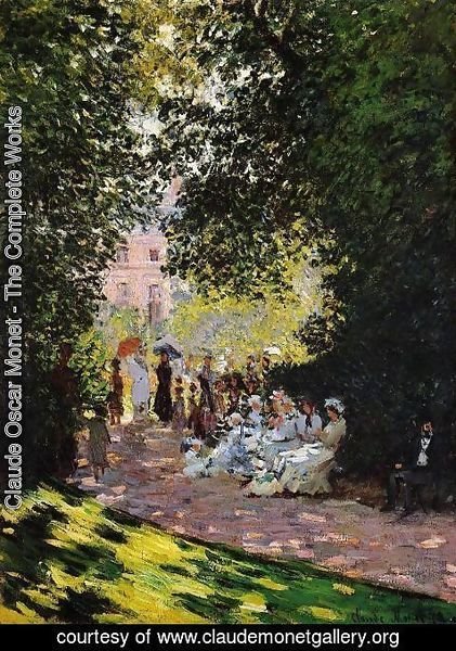 Claude Monet - The Parc Monceau