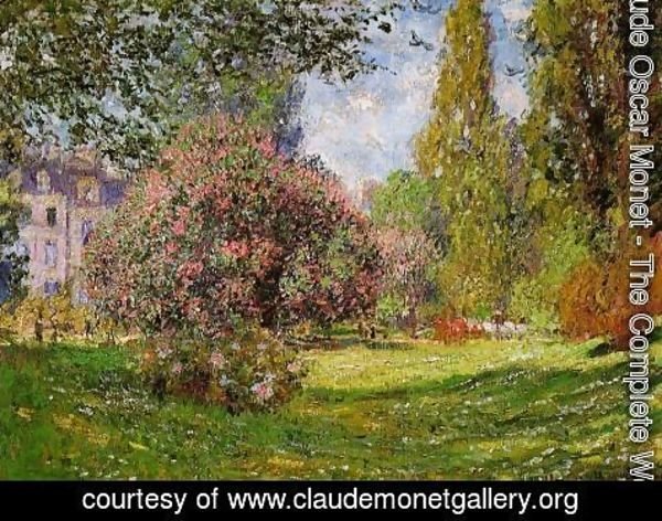 Claude Monet - The Parc Monceau  Paris