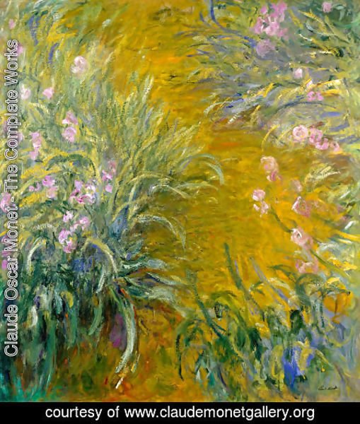 Claude Monet - The Path Through The Irises