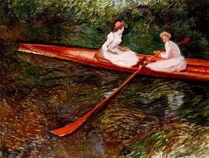 Claude Monet - The Pink Skiff