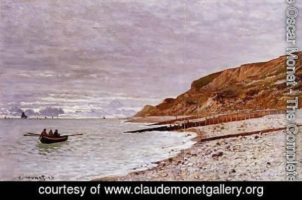 Claude Monet - The Point De La Heve  Honfleur
