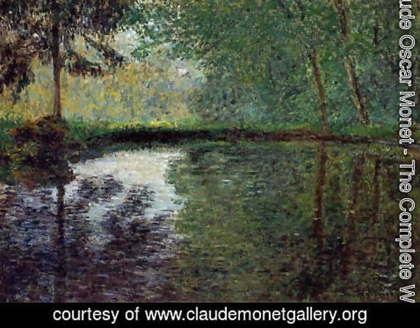 Claude Monet - The Pond At Montgeron2