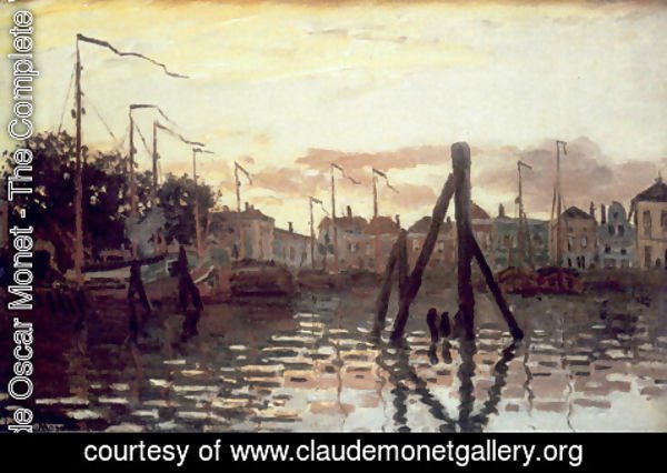 Claude Monet - The Port Of Zaandam