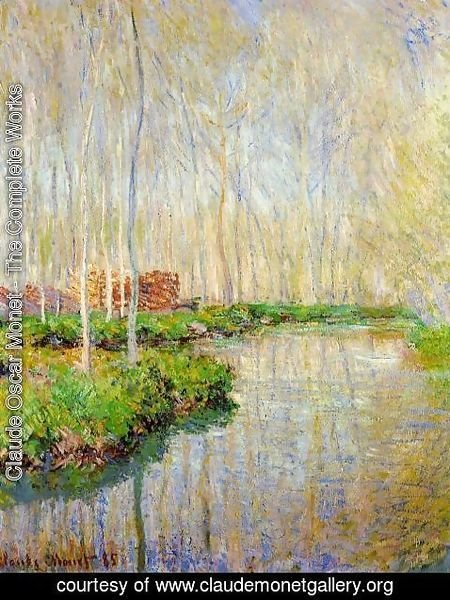 Claude Monet - The River Epte