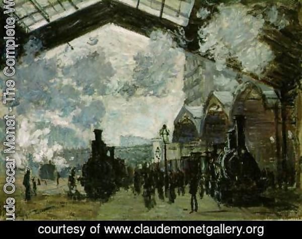 Claude Monet - The Saint Lazare Station