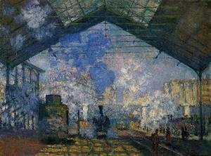 Claude Monet - The Saint Lazare Station2