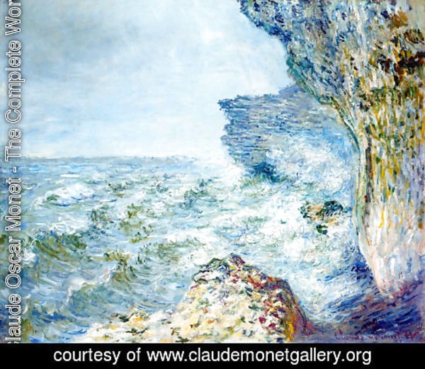 Claude Monet - The Sea At Fecamp