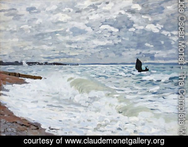 Claude Monet - The Sea At Saint Adresse