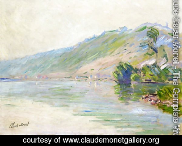 Claude Monet - The Seine At Port Villes  Clear Weather