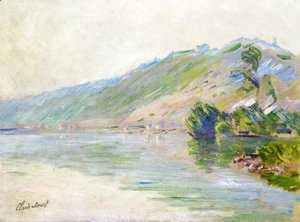 Claude Monet - The Seine At Port Villes  Clear Weather