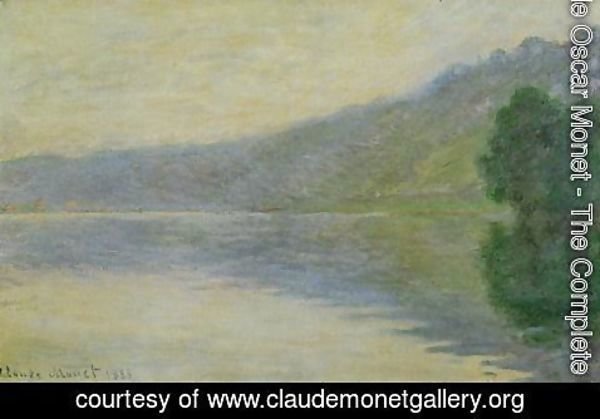 Claude Monet - The Seine At Port Villez  Harmony In Blue