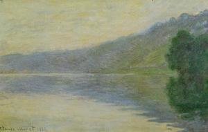 Claude Monet - The Seine At Port Villez  Harmony In Blue