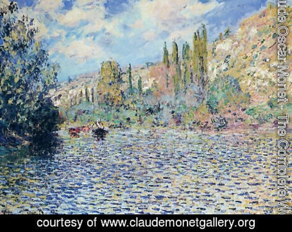 Claude Monet - The Seine At Vetheuil 2