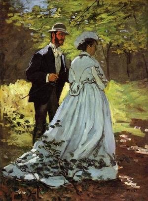 Claude Monet - The Strollers