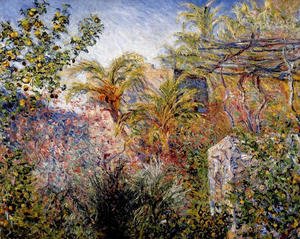 Claude Monet - The Valley Of Sasso  Bordighera