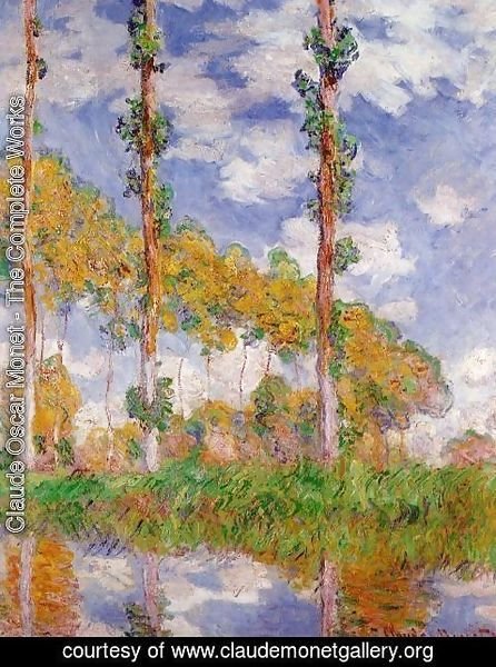Claude Monet - Three Trees In Summer