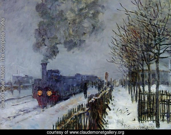 Train In The Snow  The Locomotive