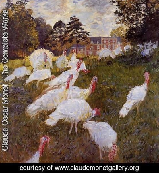 Claude Monet - Turkeys