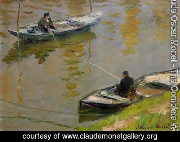Claude Monet - Two Anglers