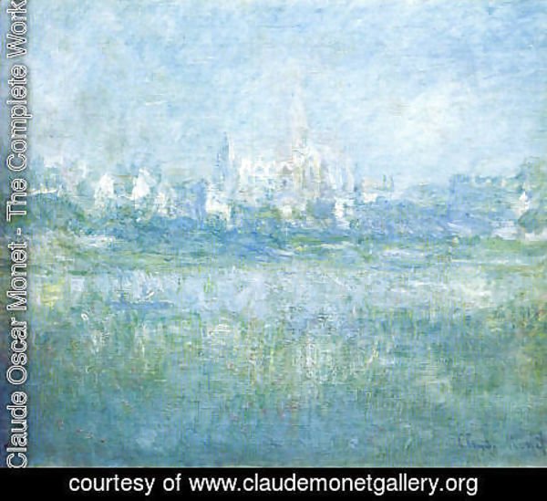 Claude Monet - Vetheuil In The Fog
