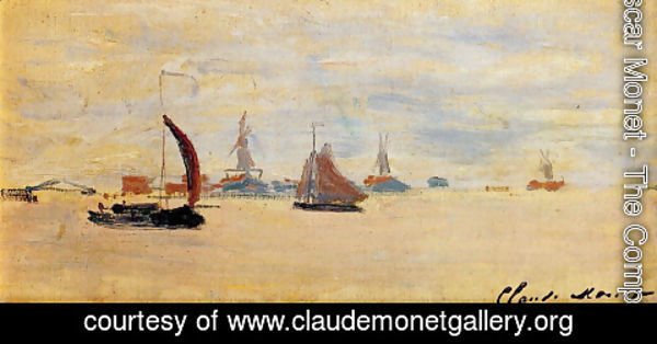 Claude Monet - View Of The Voorzaan