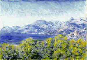 Claude Monet - View Of Ventimiglia