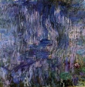 Claude Monet - Water Lilies  Reflection Of A Weeping Willow61