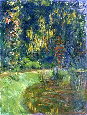 Claude Monet - Water Lily Pond At Giverny