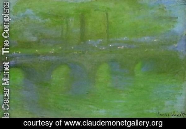 Claude Monet - Waterloo Bridge  Dawn