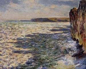 Claude Monet - Waves And Rocks At Pourville