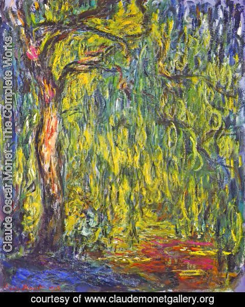 Weeping Willow By Claude Oscar Monet Oil Painting Claudemonetgallery Org,Easter Lillies