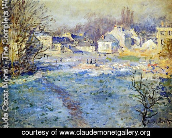 Claude Monet - White Frost