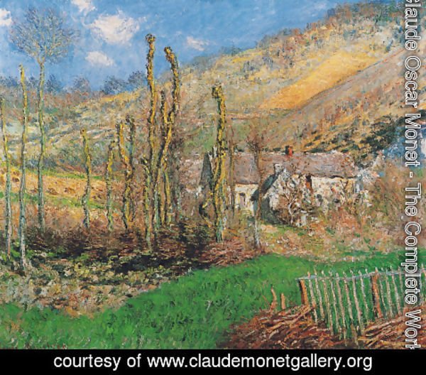 Claude Monet - Winter Landscape At The Val De Falaise