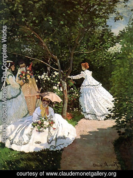 Claude Monet - Women In The Garden