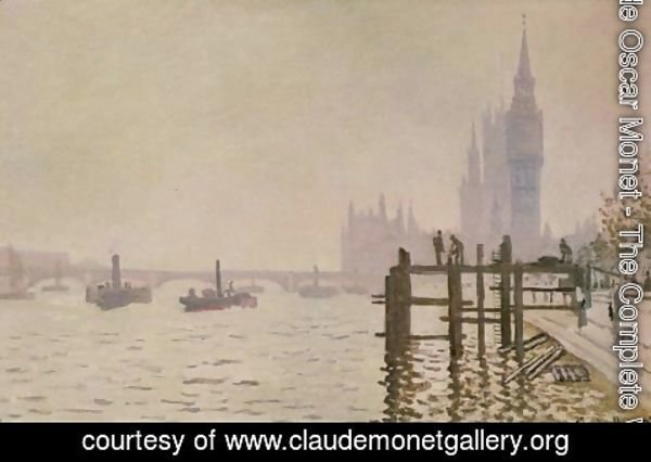 Claude Monet - Westminster Bridge