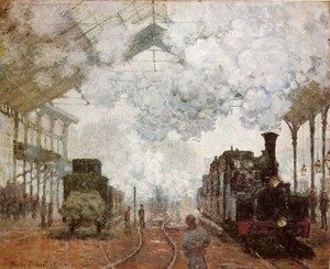 Claude Monet - Gare Saint-Lazare