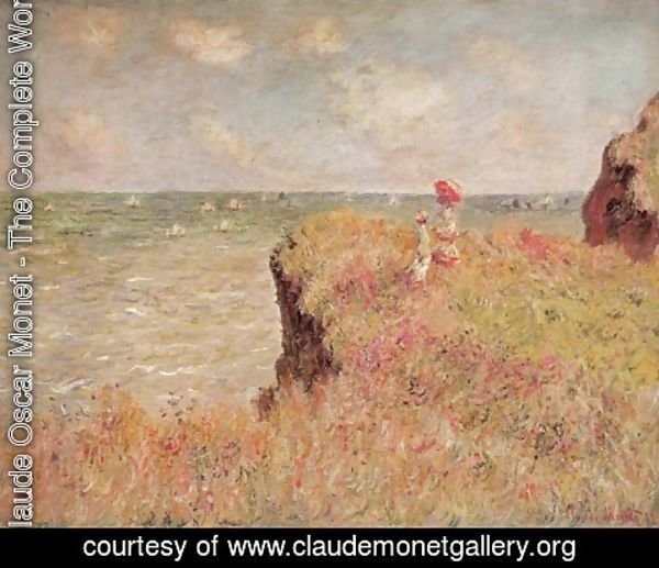 Claude Monet - Cliff Walk